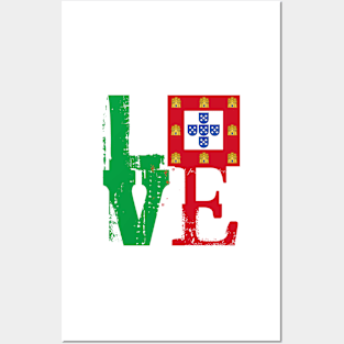 LOVE Portugal Posters and Art